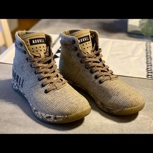 Nobull High Top Earth Heather Trainers 8.5M/10W